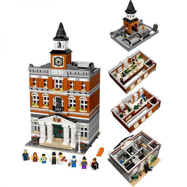 Lepin 15003 Town Hall 2859pcs