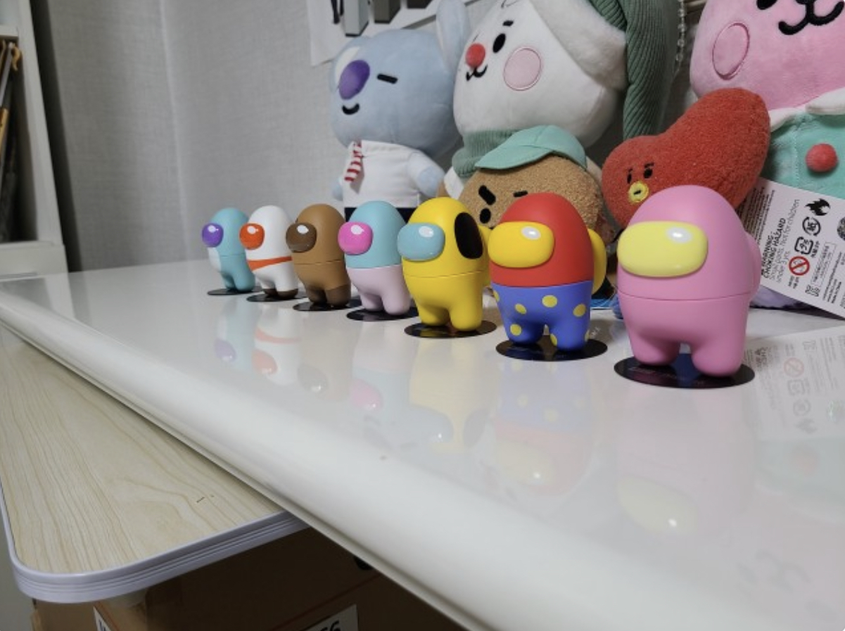 ฟิกเกอร์ BTAU BT21 : BT21 x Among Us by Line Friends