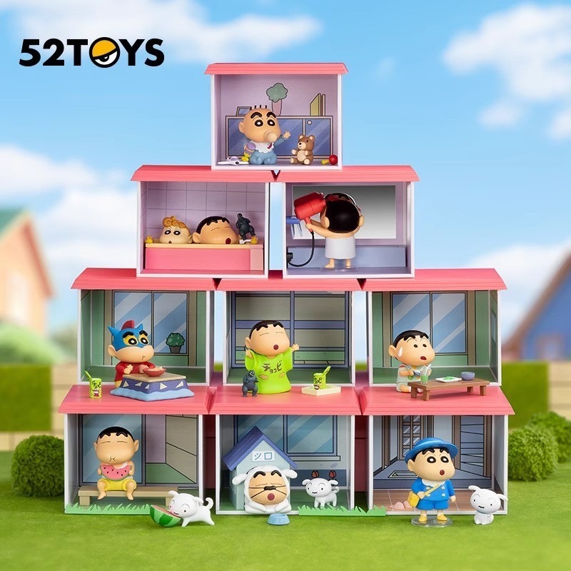 โมเดลบ้านชินจัง ได้ 1 ห้อง | Crayon Shinchan Kazukabe’s Home Series by 52Toys