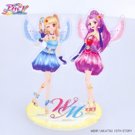 PRE-ORDER : Aikatsu! Acrylic Stand (Data Carddass ver.) WM