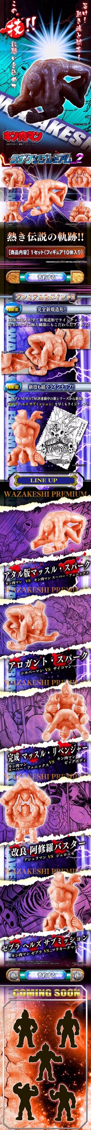 PRE-ORDER : Kinnikuman Wazakeshi Premium vol.2