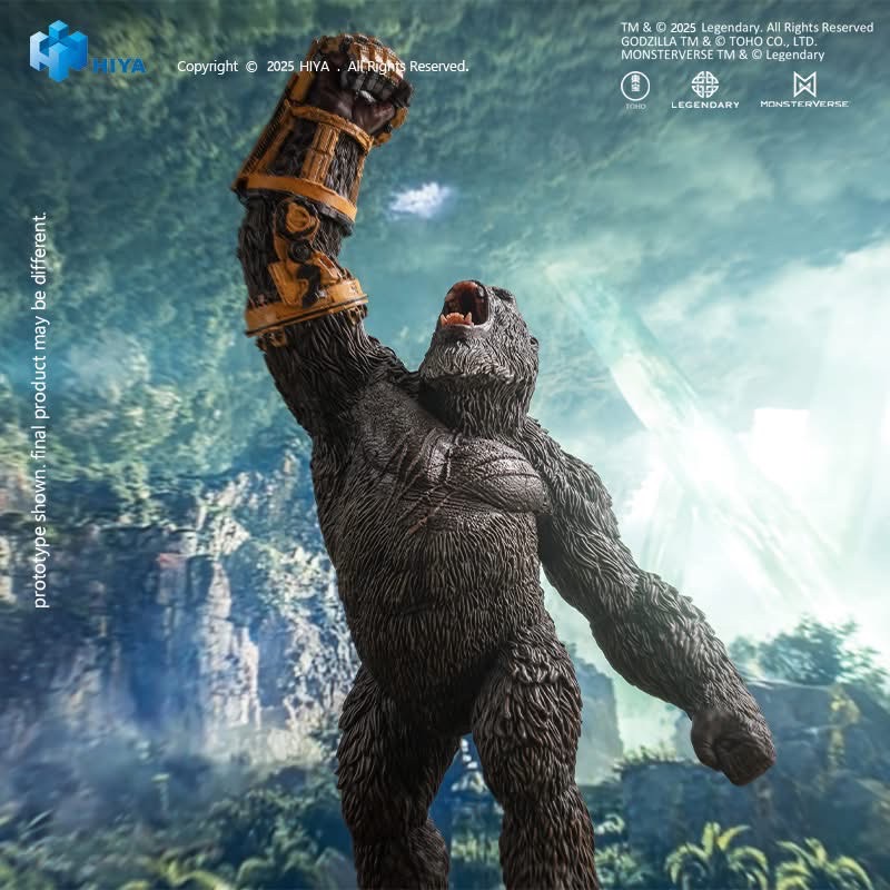 Pre-order : STYLIST Series Godzilla x Kong: The New Empire Kong B.E.A.S.T. Glove Ver. Figure by Hiya Toys