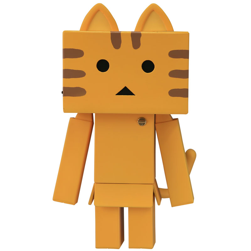 $ SOFUBI TOY BOX 006B Nyanboard [Tabby] Sofubi Figure