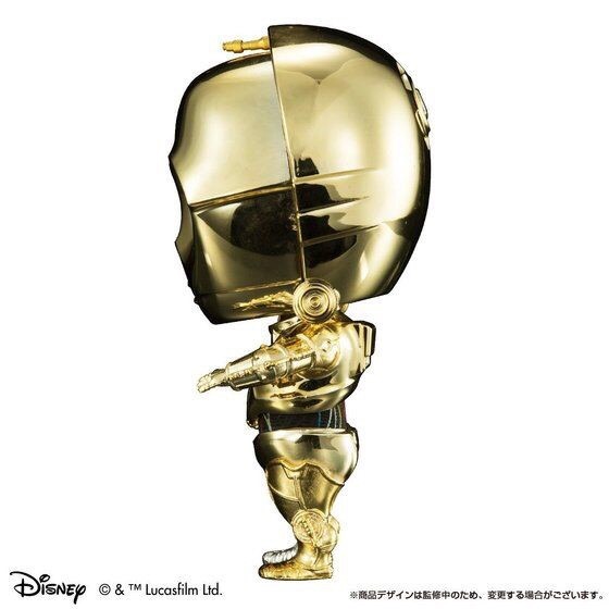 PRE-ORDER : Q DROID STAR WARS C-3PO & R2-D2 PLATING COLOR VER.