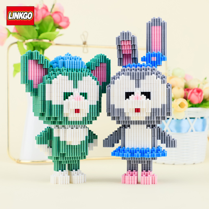 Linkgo 68205-68208 Animals (แบบเฟือง)