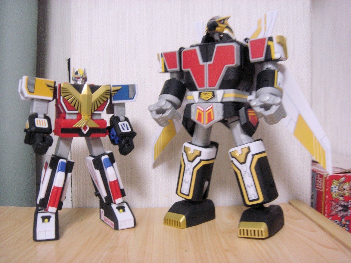 Choujin Sentai Jetman Super Mini Pla Jet Icarus by Bandai (Set of 5)