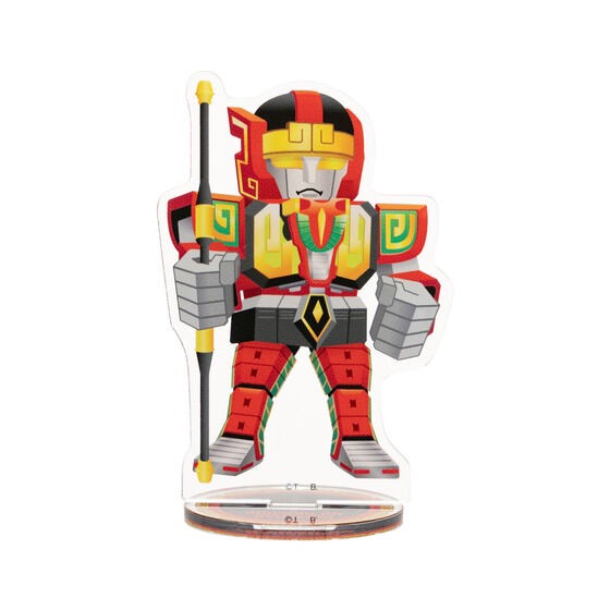 PRE-ORDER : [Hapikuro!] Gosei Sentai Dairanger Deformed Acrylic Stand (10 types in total) (Random)