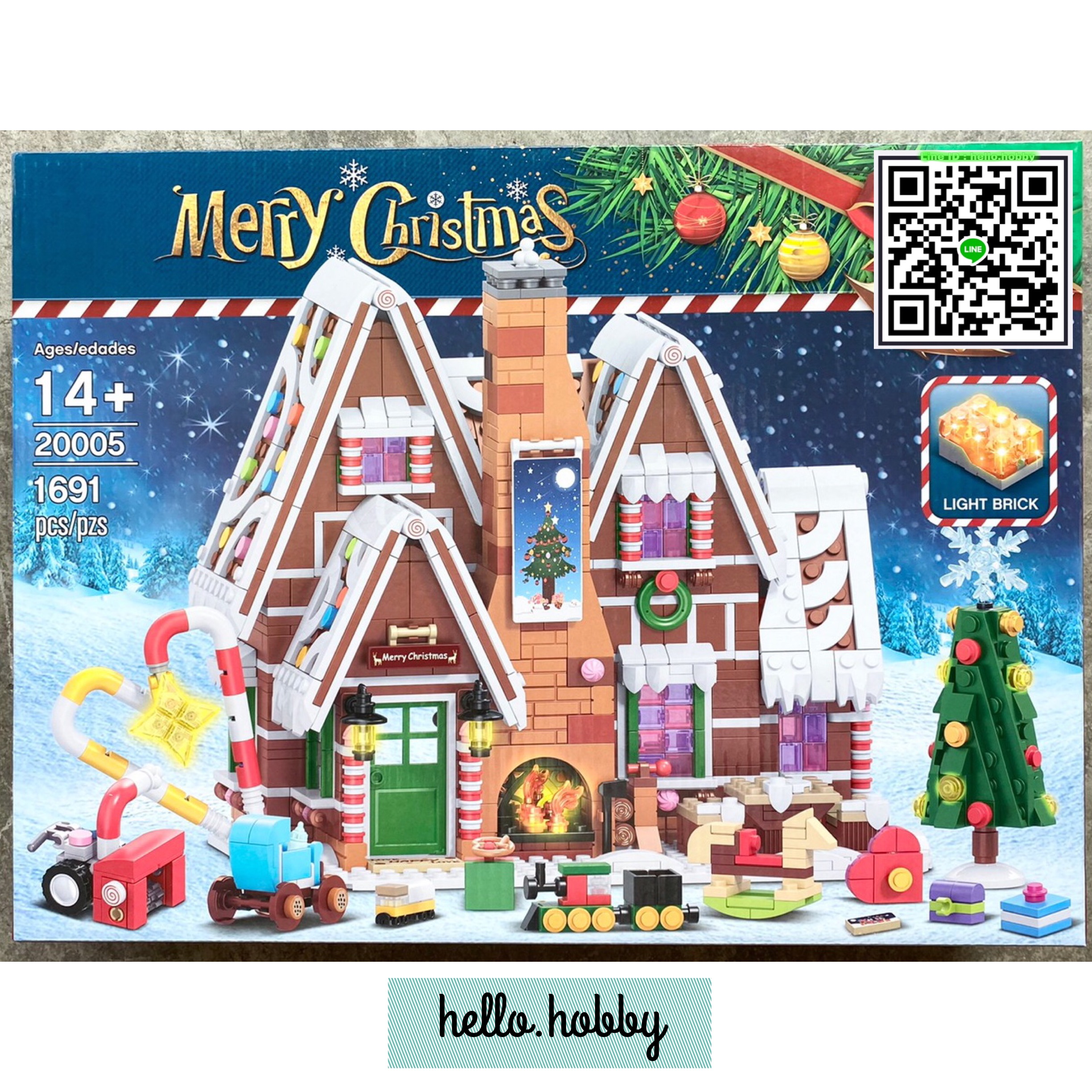 20005 Gingerbread House 1691pcs