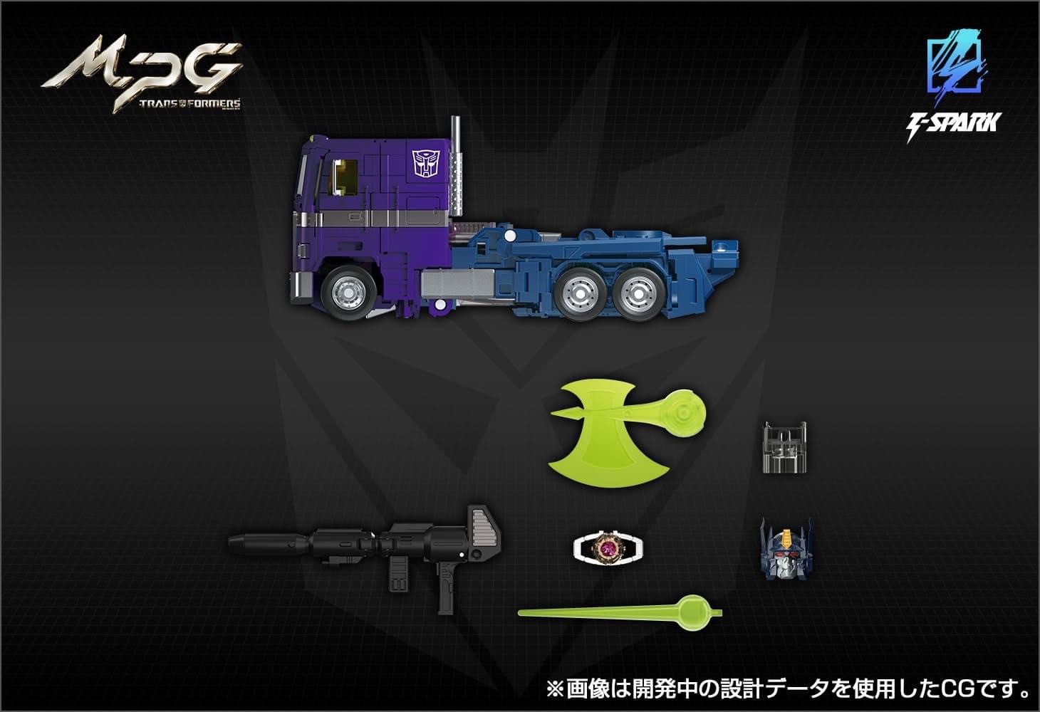 Pre-order : Transformers T-Spark MPG-12 Shattered Glass Optimus Prime by Takara Tomy