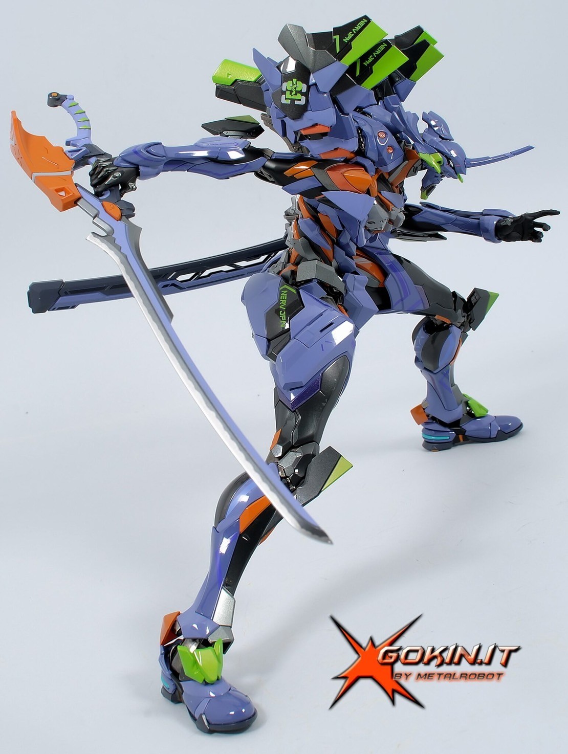 MORTAL MIND Series Evangelion Anima Evangelion Unit-01 Final Model Diecast Action Figure by CCS TOYS