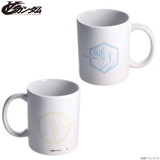 PRE-ORDER : ∀ Gundam Kihel/Dianna Series / Mobile Suit Gundam ZZ Haman Karn Series Mug