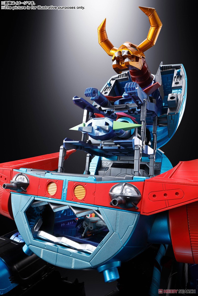 Soul of Chogokin - GX-100 Gaiking & Daiku Maryu (with Initial Release Bonus Item) by Bandai (มีกล่องน้ำตาล)