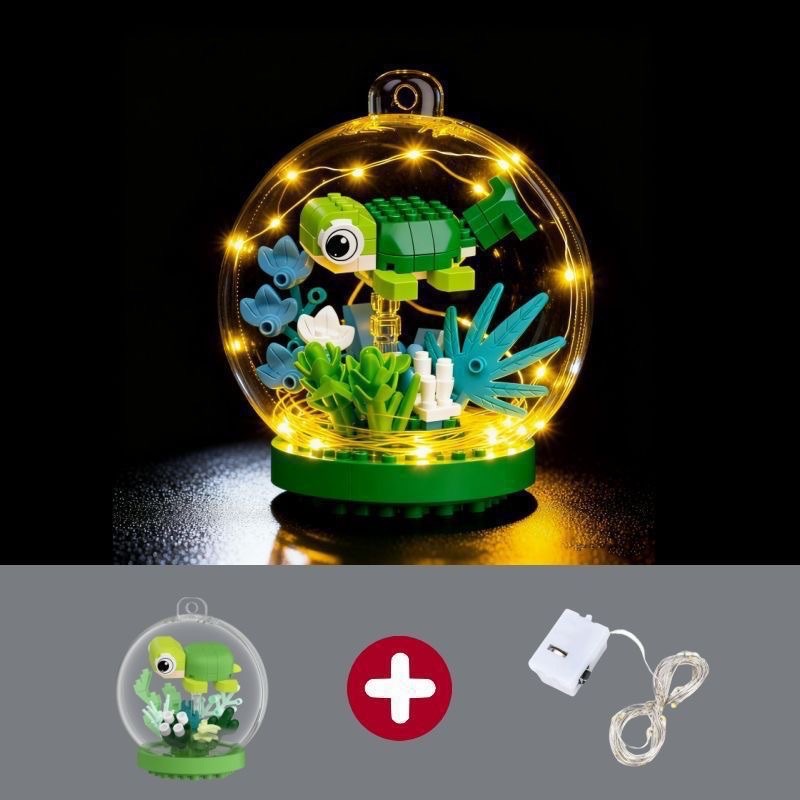 ตัวต่อนาโนสัตว์ทะเลจิ๋ว - CLC - The Ocean Ball Building Blocks (มีไฟ)