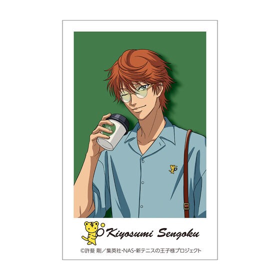 PRE-ORDER : New Prince of Tennis The Prince Goes Abroad Luggage Tag with Illustration Sheet