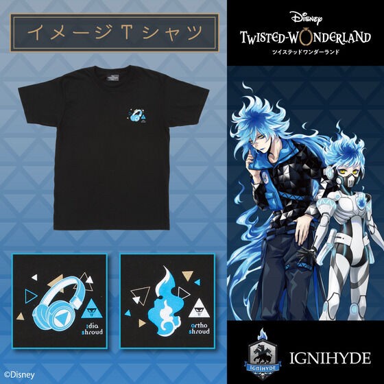 PRE-ORDER : Disney Twisted Wonderland Image T-shirt