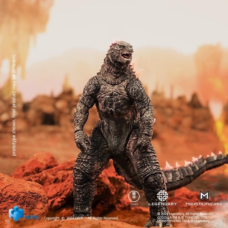 Pre-order : EXQUISITE BASIC Series Godzilla x Kong: The New Empire Godzilla Evolved Ver. Action figure by Hiya Toys