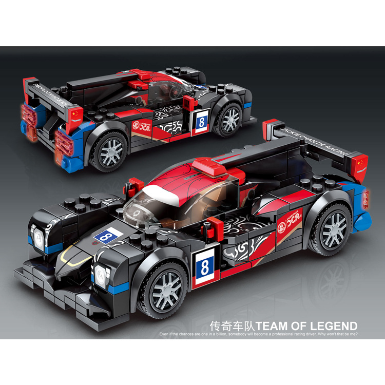 Sembo block 607300-607304 Jackie Chan DC Racing