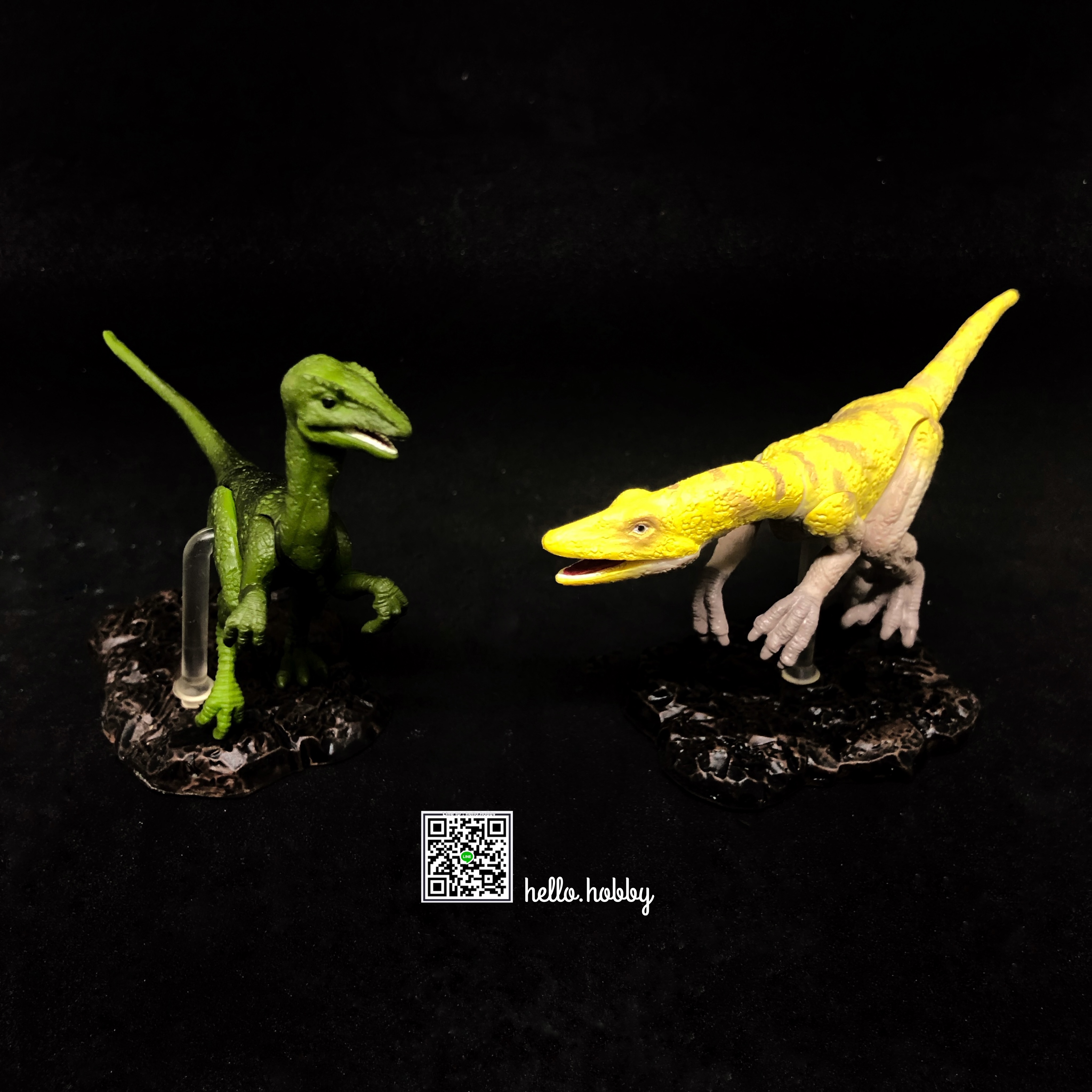 The Dinosaur Gallery vol. 2 Gashapon by Bandai (Set of 8)