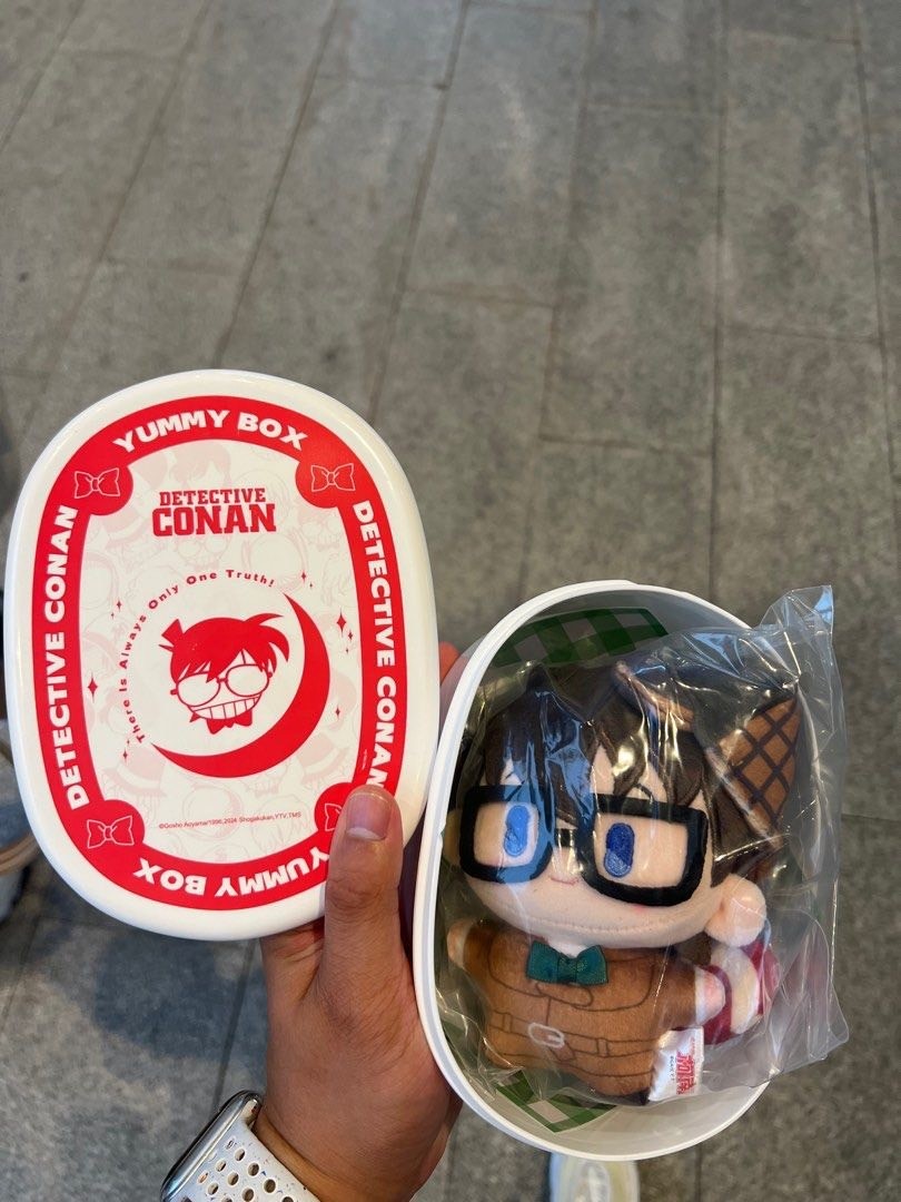 ตุ๊กตาพวงกุญแจโคนัน - Detective Conan - Yummy Box - Cafe Plush Series by LDCX