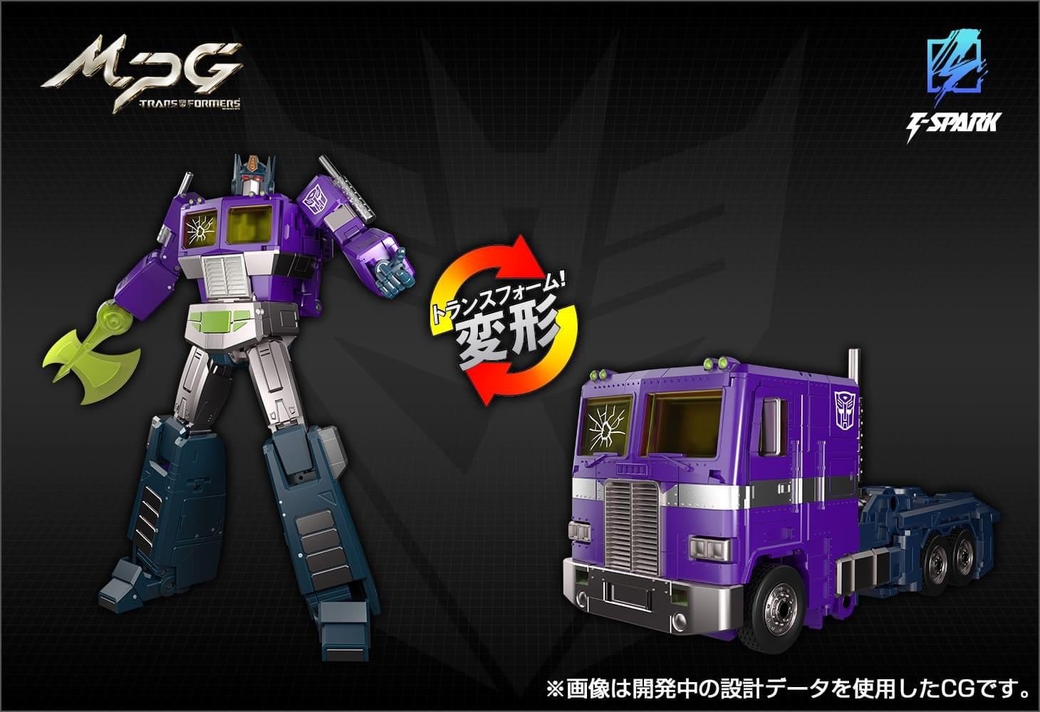 Pre-order : Transformers T-Spark MPG-12 Shattered Glass Optimus Prime by Takara Tomy