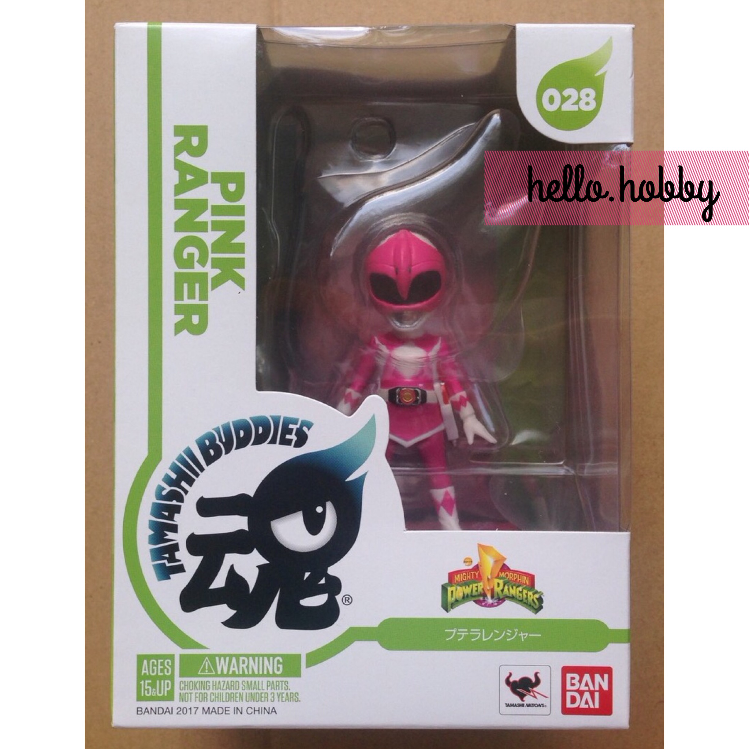 Tamashii Buddies Pink Ranger by Bandai