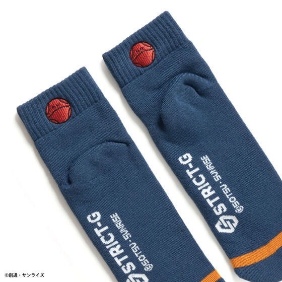 PRE-ORDER : STRICT-G BASIC "Mobile Suit Gundam SEED FREEDOM" Socks 3P Set with Embroidered Mark