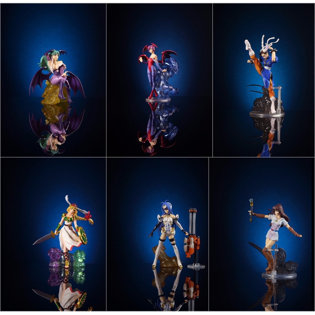 Namco x Capcom Gals Collection Gashapon (Set of 6)