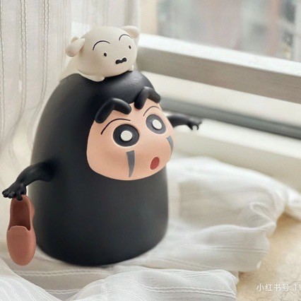 โมเดล ชินจัง Crayon Shinchan x Spirited Away No Face Ver.