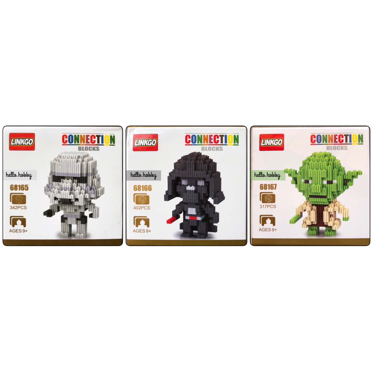 Linkgo 68165-68167 Star Wars (แบบเฟือง)