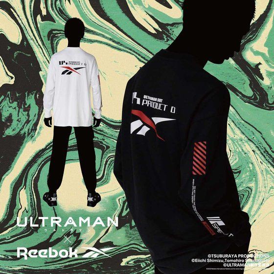 PRE-ORDER : ULTRAMAN x Reebok LS Tee