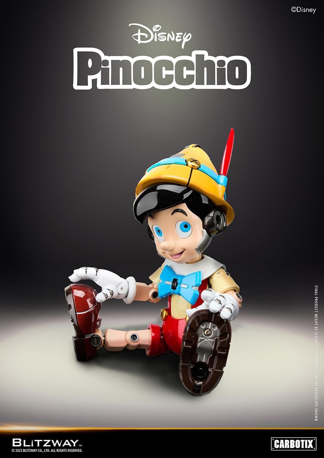 CARBOTIX - Disney Characters Series - Pinocchio by Blitzway x 5Pro Studio
