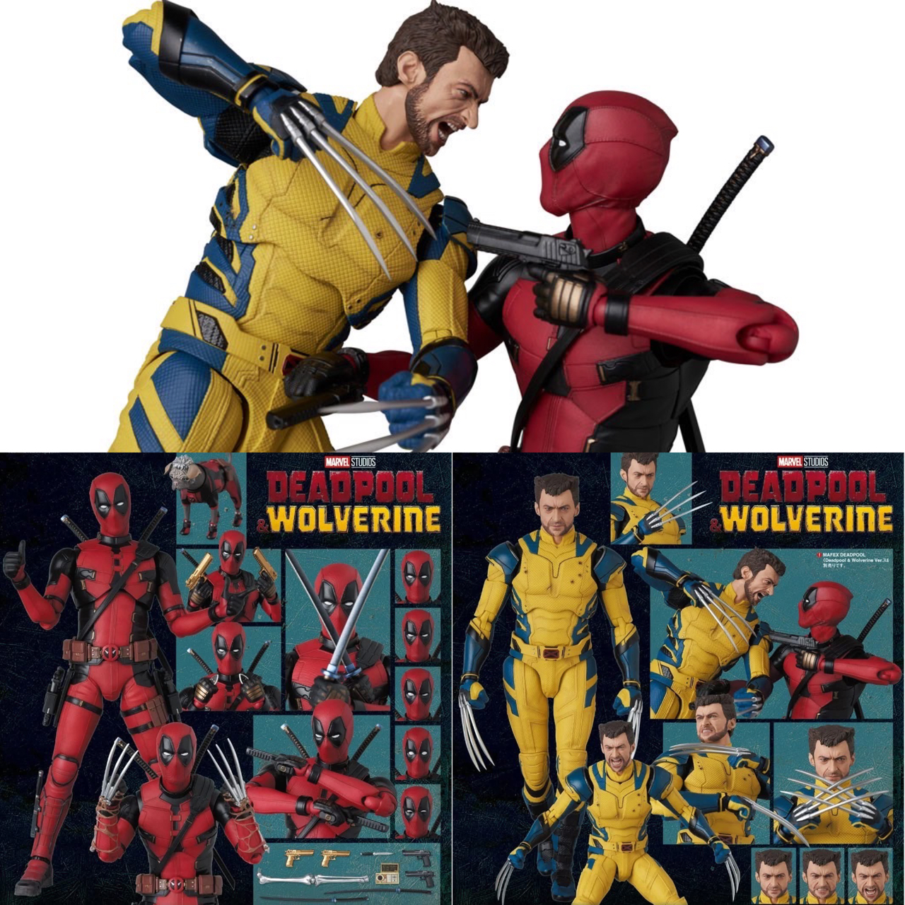 Pre-order : MAFEX DEADPOOL /WOLVERINE(Deadpool & Wolverine Ver.) by Medicom