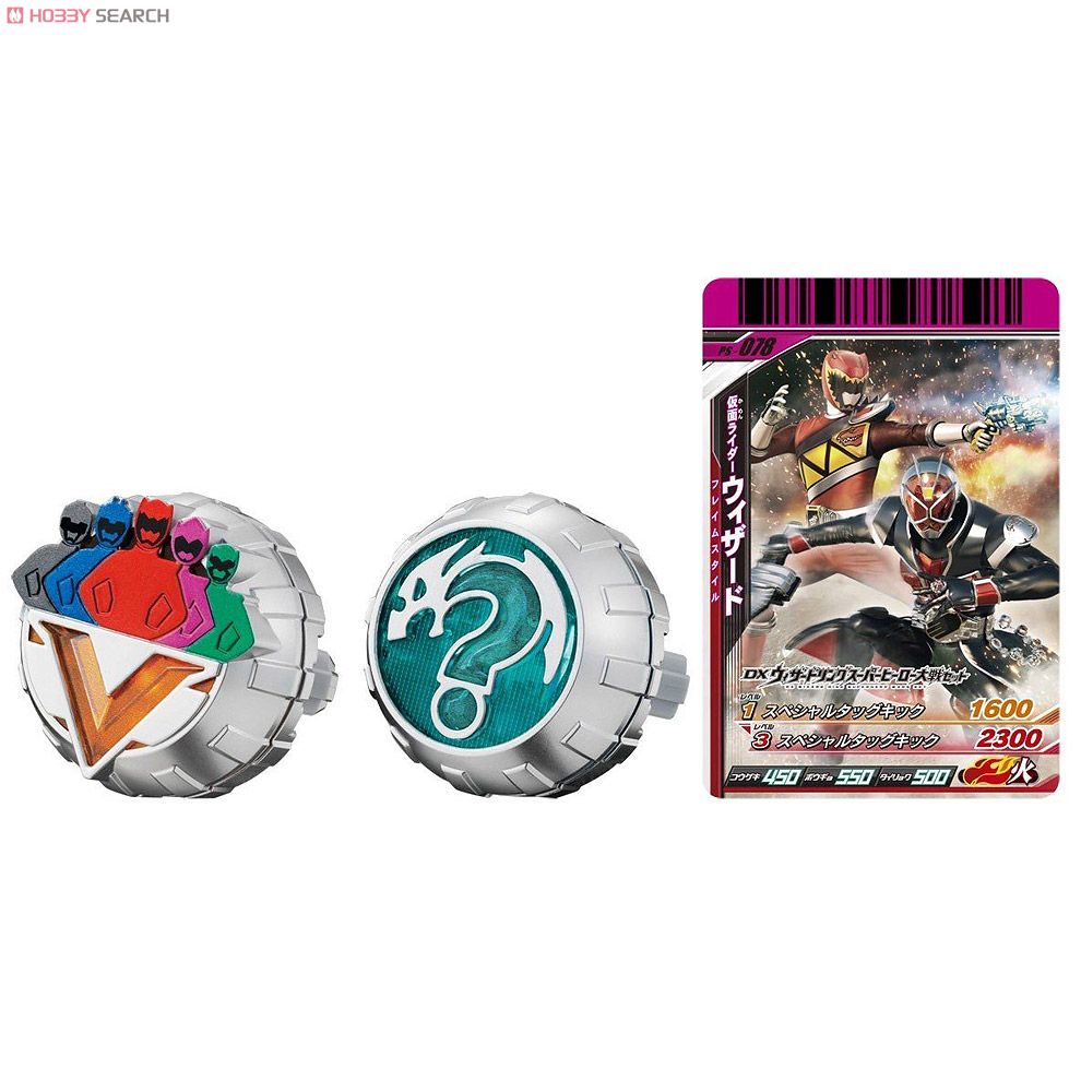 Masked Rider Wizard DX Wizard Wizard Ring Super Hero Taisen Set by Bandai