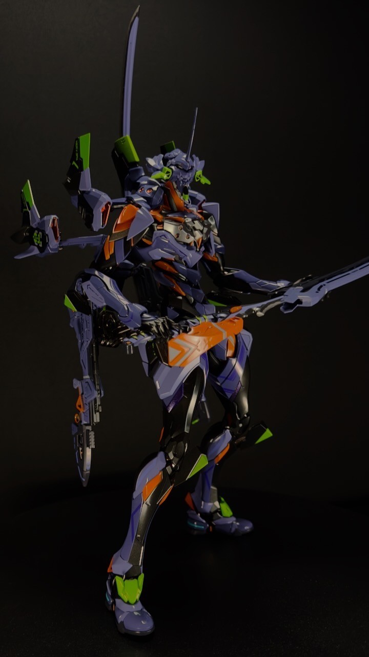 MORTAL MIND Series Evangelion Anima Evangelion Unit-01 Final Model Diecast Action Figure by CCS TOYS