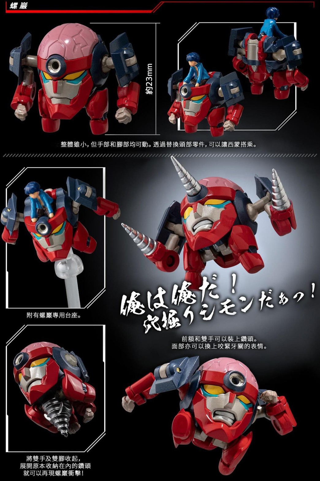 RIOBOT Transform・Combine Gurren Lagann by Sentinel