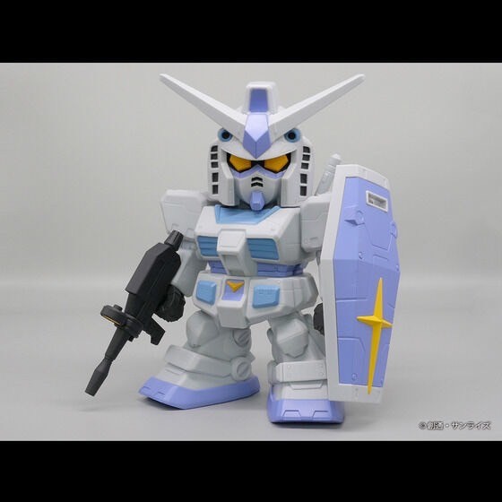 PRE-ORDER : Jumbo Soft Vinyl Figure SD RX-78-3 G-3 Gundam -SD Gundam-
