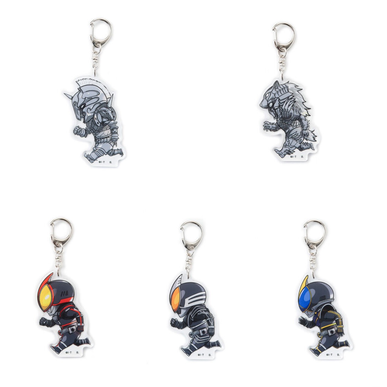 PRE-ORDER : Kamen Rider 555 Running Deformed Series Acrylic Keychain / Stand (5 types in total)
