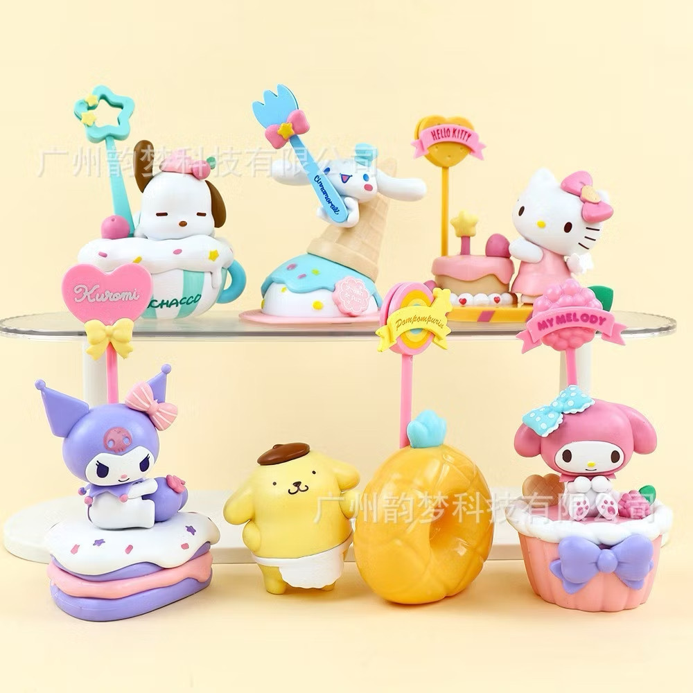 ที่เสียบการ์ด - Sanrio - Sanrio Family Dessert Series Card Holder