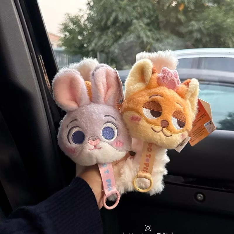 ตุ๊กตาพวงกุญแจ กระเป๋าใส่เหรียญ ลิขสิทธิ์แท้ - Disney - Zootopia Plush Pendant Coin Purse Keychain by Potdemiel