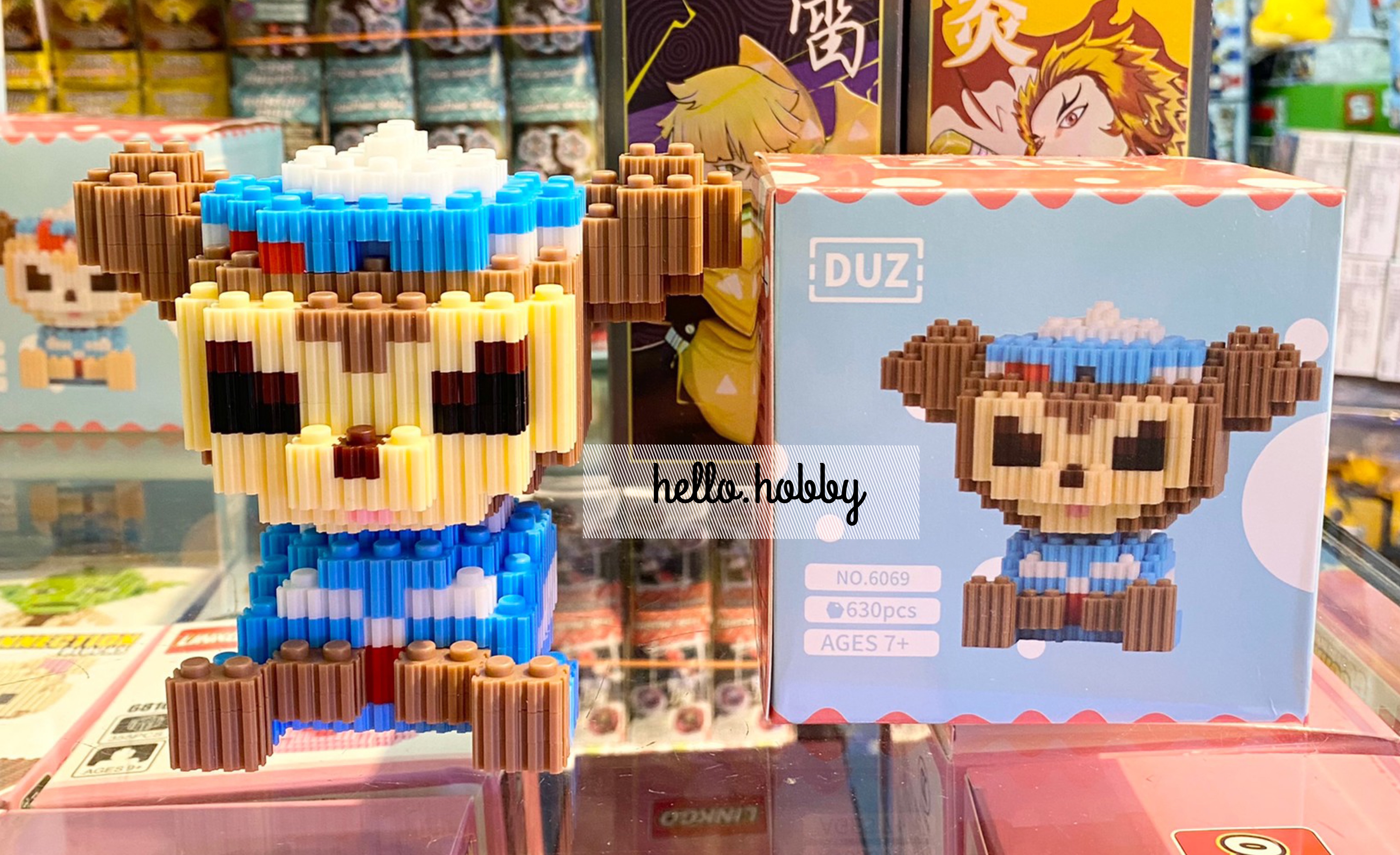 เลโก้นาโนแบบเฟืองไซส์ L - Duffy / Donald Duck / Naruto / One Piece / Dragon Ball / Disney (ใหญ่กว่าปกติ)