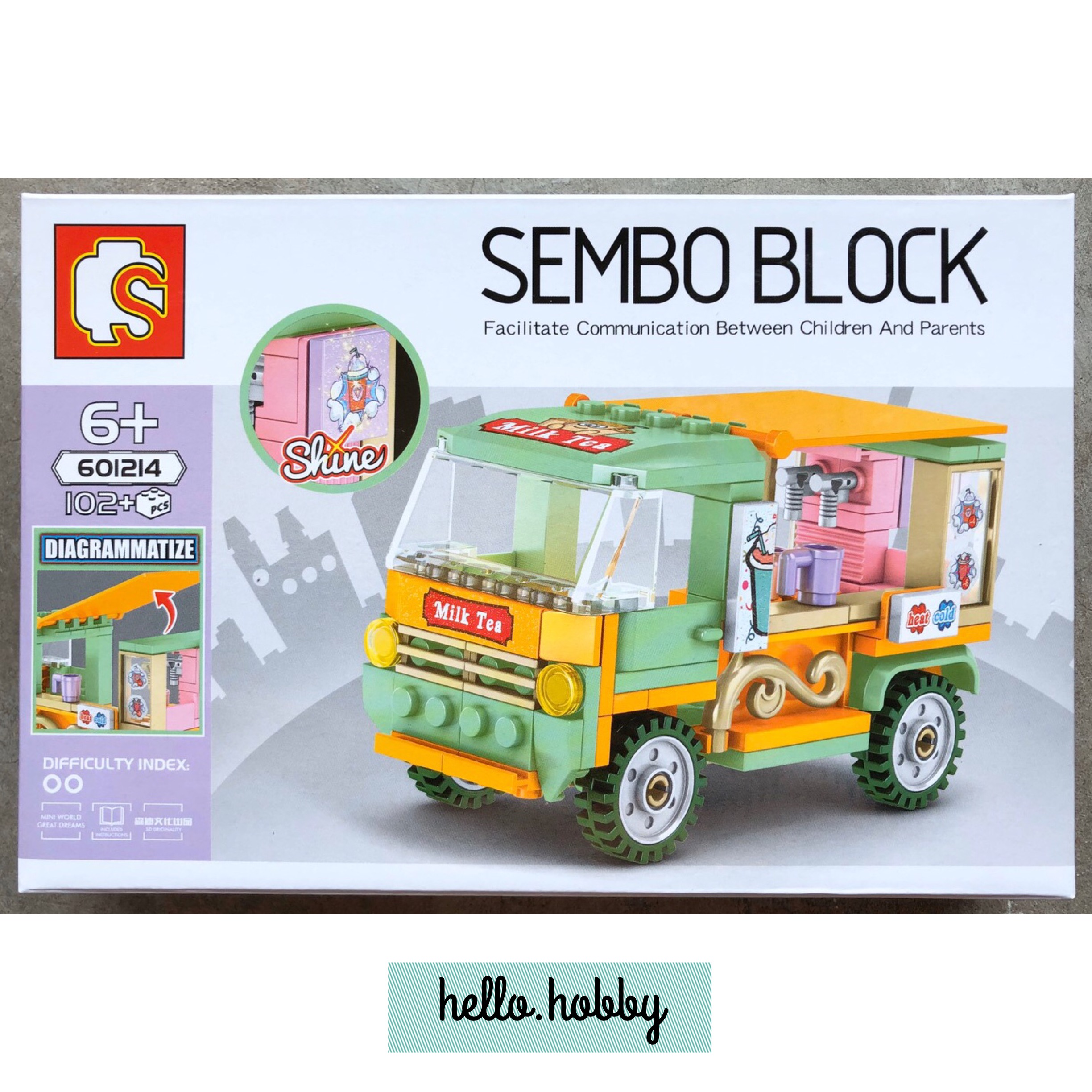 Sembo Block 601212-601215 Food Truck