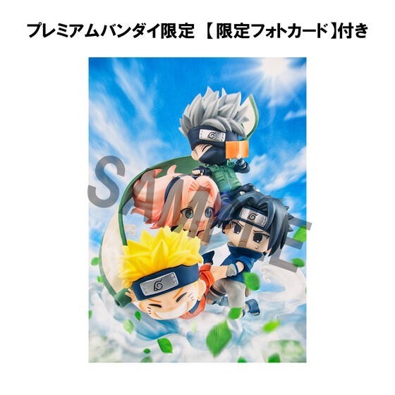 PRE-ORDER : FigUnity NARUTO Shippuden Team 7 Assembled! [Limited photo card included]