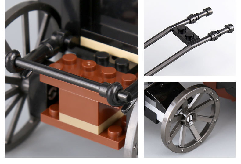 Lele 39149 Harry Potter Grindelwald's Escape 143pcs