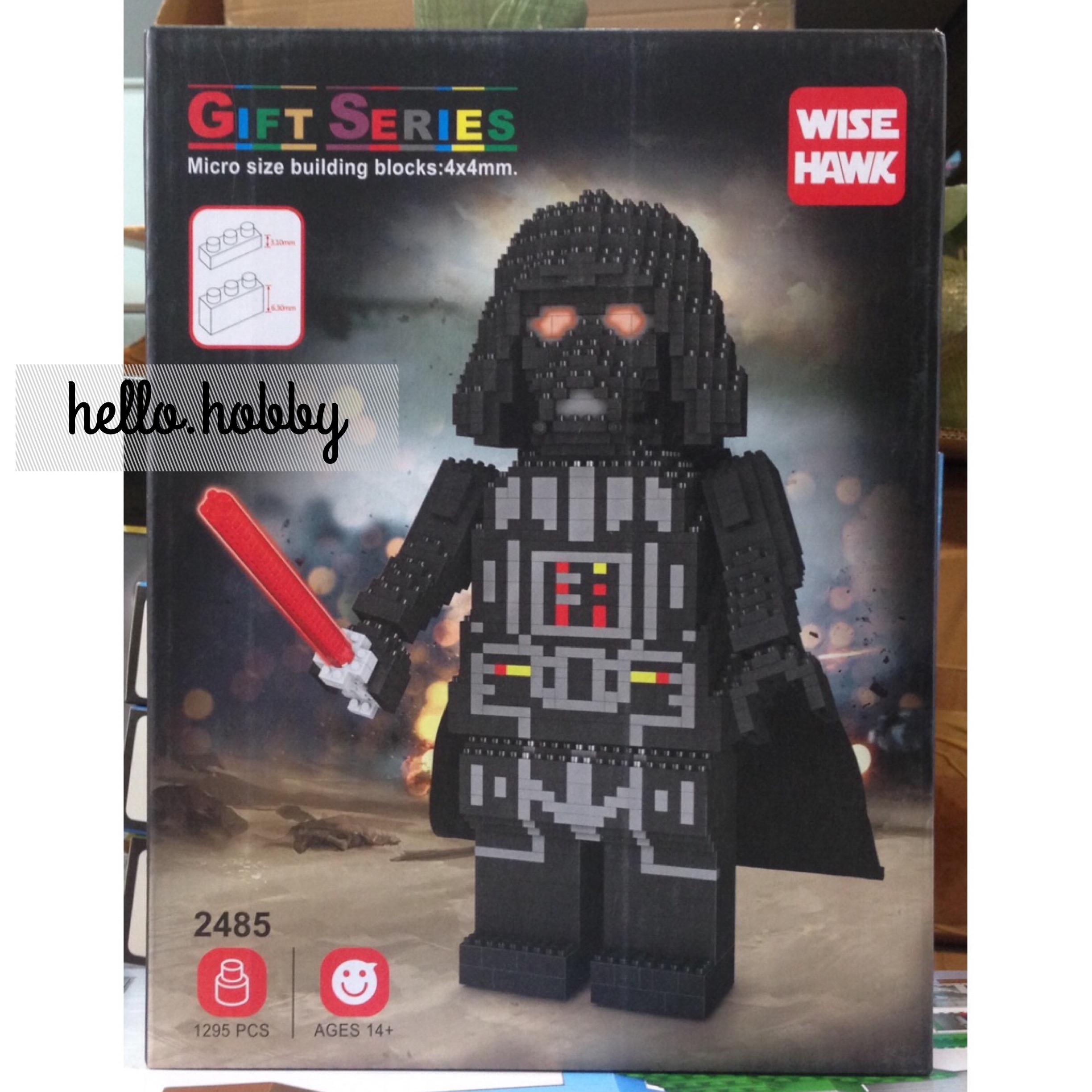 Wise Hawk 2485 Darth Vader 1295pcs