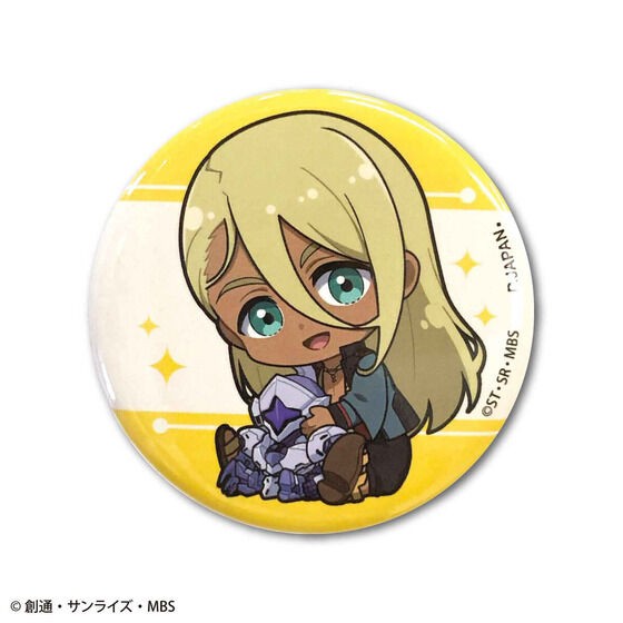 PRE-ORDER : Mobile Suit Gundam The Witch from Mercury Trading Can Badge Gyugyutto