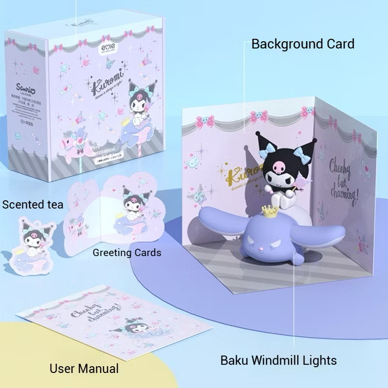 Sanrio - Kuromi & Baku Night Light Series LED Lamp by Emie