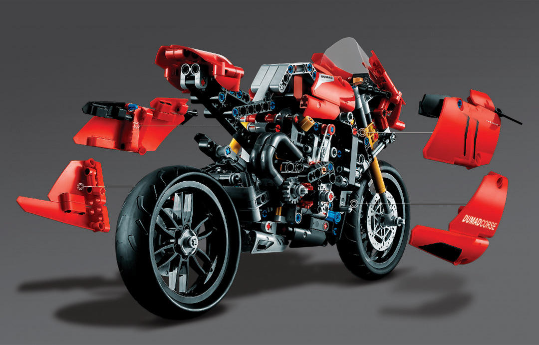 Lebo 10272 Ducati Panigale V4R 764pcs