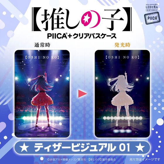 PRE-ORDER : PIICA+ Clear Pass Case