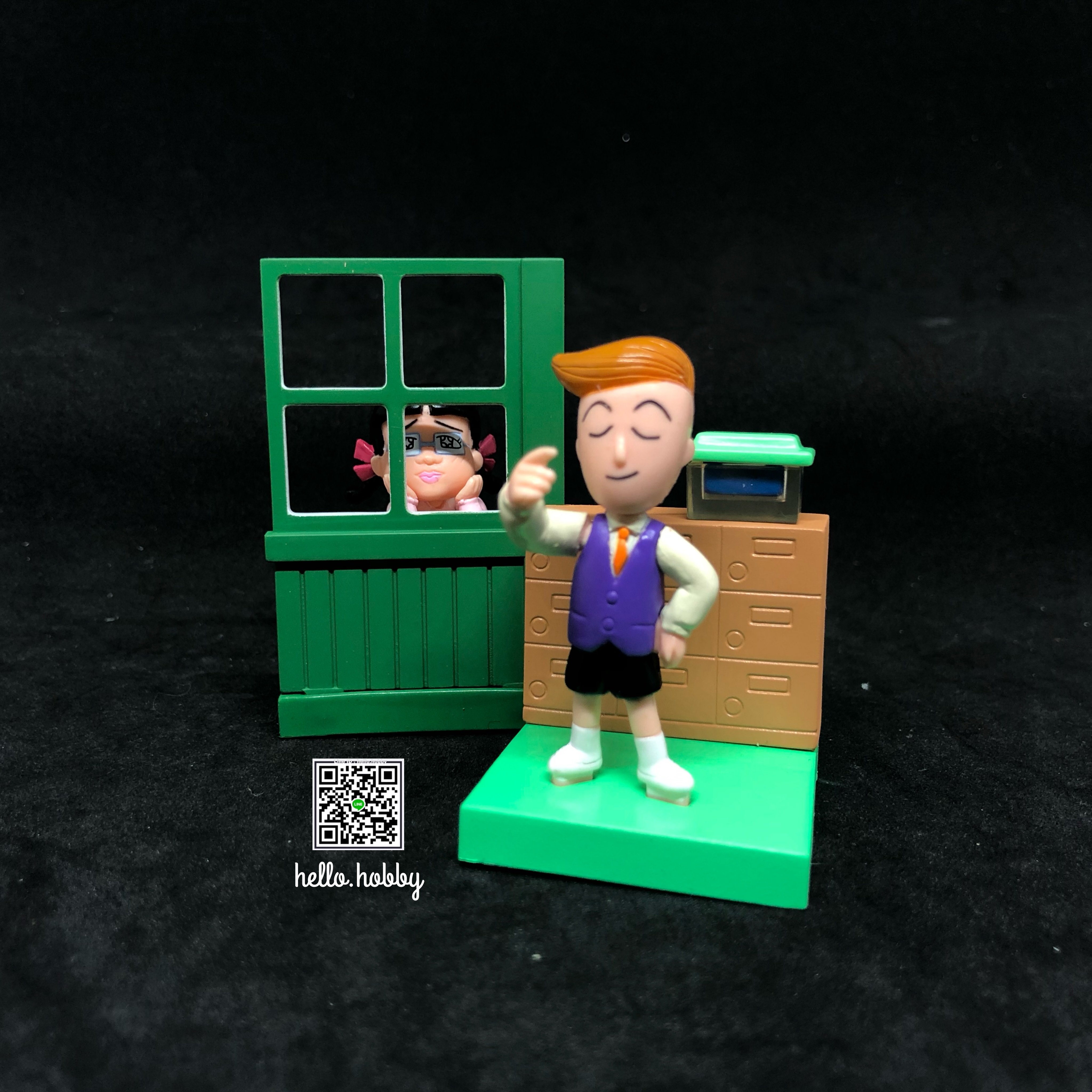 Gashapon - กาชาปองงานฉาก มารูโกะ Diorama Chibi Maruko-chan by Bandai (Set of 6)