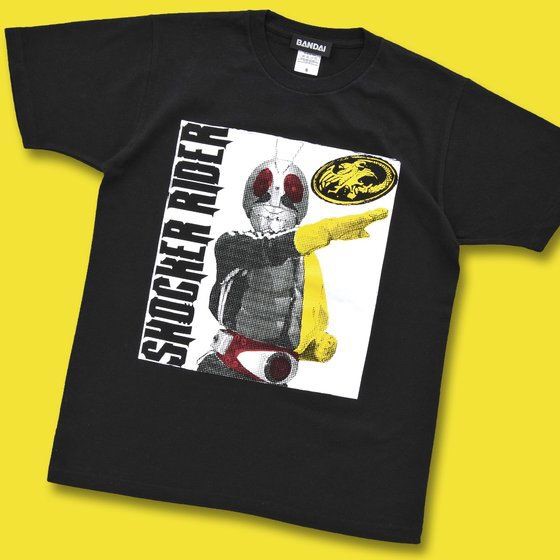 PRE-ORDER : Kamen Rider Shocker Rider Pattern T-shirt (Size S,XL)